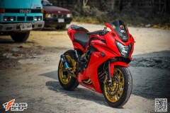 Honda CBR650F đầy cảm hứng bên bộ cánh Colour full Red
