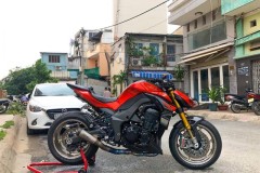 Kawasaki Z1000 bản nâng cấp không hối thúc đẹp khó cưỡng trên đất Việt