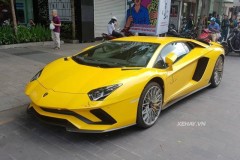 Lamborghini Aventador S độc nhất Việt Nam xuất hiện trên phố