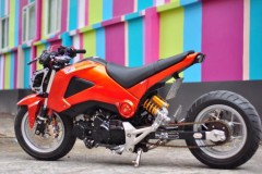 MSX 125 độ hạ lùn với nhiều đồ chơi đẹp