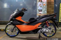 PCX 150 độ - chiến binh bóng đêm mang đôi chân thần tốc