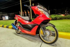 PCX 150 độ mang cảm xúc dâng trào với option đồ chơi giản đơn