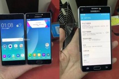Lộ diện hình ảnh bản thử nghiệm smartphone Samsung màn hình gập