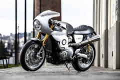 Triumph Thruxton R độ lấy cảm hứng từ thương hiệu đồng hồ Thụy Sĩ Meccaniche Veloci