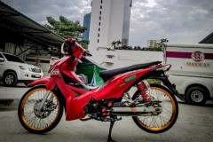 Wave 110 độ giản đơn nhất thiên hà của biker xứ chùa vàng