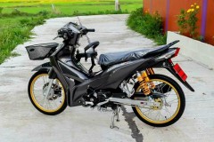 Ngắm Wave 110 độ siêu chất của biker đến từ Thailand