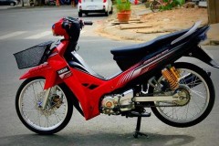 Yamaha Sirius độ mang vẻ đẹp cách điệu của sinh viên Bình Dương