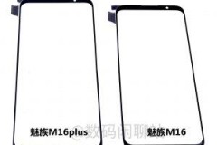 Bộ đôi Meizu 16 và 16 Plus bị rò rỉ tấm nền màn hình phía trước