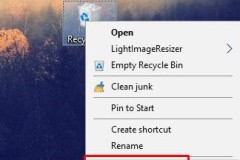 Cách giới hạn dung lượng cho thùng rác trên Windows 10