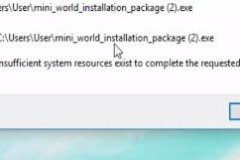 Cách sửa lỗi không cài đặt được Mini World: Block Art trên máy tính
