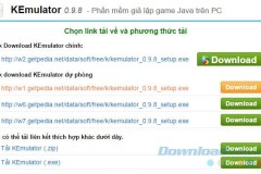 Cách tải và cài đặt giả lập KEmulator cho máy tính