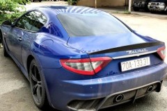 Maserati GranTurismo MC Stradale của trùm cá độ bóng đá ở Sài Gòn bị công an thu giữ