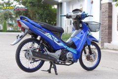 Chi tiết chiếc Wave 125i độ ốp Carbon full xe từ đầu đến chân