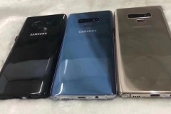 Galaxy Note 9 hàng nhái đã có mặt ngoài đời thực với 3 màu sắc khác nhau