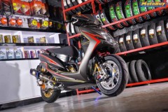 CYGNUS-X 125 độ không thua kém chiếc phân khối lớn của biker xứ Đài