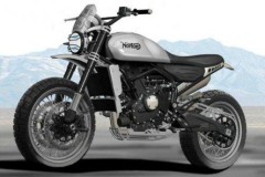 Norton Atlas 650 sở hữu thiết kế Scrambler, trang bị động cơ xylanh đôi