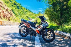 Exciter 135 độ đi lùi thời đại trên đất Việt của biker Đà Nẵng
