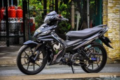 Ngắm Exciter 135 độ hệ thống giảm xóc đến từ Châu Âu của dân chơi miền Tây