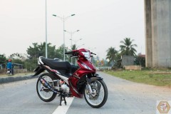 Exciter 135 độ khoe dáng cùng những người em sinh đôi