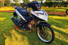 Exciter 150 độ xé gió với nội công khủng khiếp của biker Đồng Nai