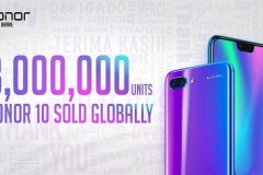 Huawei đã bán được hơn 3 triệu chiếc Honor 10 trong 2 tháng