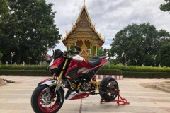 Honda MSX 125 độ - lột xác bằng loạt đồ chơi hàng hiệu xứ chùa vàng