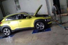 Hyundai Kona 2018 xuất hiện trong nhà máy tại Việt Nam