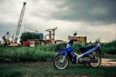 Mẫu xe Sirius độ trang bị loạt đồ chơi TRÊN chục triệu