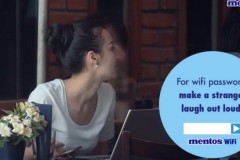Mentos tạo ra password wifi buộc mọi người phải kết nối với nhau trước khi truy cập vào Internet