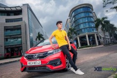 Mario Thành Tâm điển trai bên Honda Jazz RS đậm chất thể thao, hiện đại và thời thượng