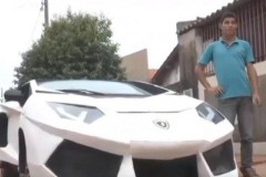 Fiat Uno trở thành siêu xe Lamborghini Aventador chỉ với 800 đô la