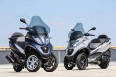 Piaggio ra mắt xe ga ba bánh MP3 350 và MP3 500 tại Châu Âu