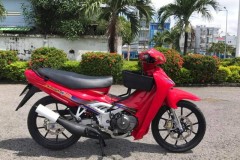 Satria 2000 độ - chiến mã hai thì trang bị dàn chân Daytona siêu đẹp