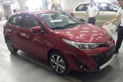 Những chiếc Toyota Yaris facelift được thông quan và đưa về đại lý