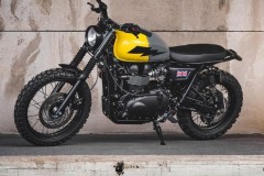 Triumph Scrambler bản tùy chỉnh đến từ Injustice Customs