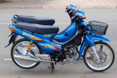 Wave độ xanh yêu thương lọt 'top' xe độ khủng với loạt đồ chơi đắt tiền