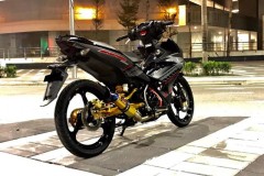 Yamaha Y15ZR độ mâm 3 đao cùng phong cách Sniper 150 vô cùng ấn tượng