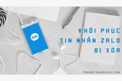 Lấy lại tin nhắn Zalo, khôi phục tin nhắn zalo bị xóa