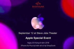 Apple gửi thư mời tham dự sự kiện ra mắt iPhone 2018