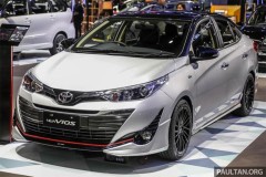 Cận cảnh xe giá rẻ Toyota Vios 2018 độ TRD chính hãng