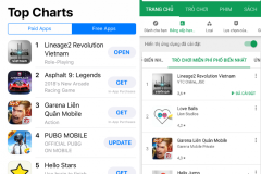 Sau 2 ngày ra mắt, Lineage 2: Revolution ‘chiễm trệ’ ngôi đầu BXH của cả App Store và CH Play