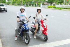 Chọn xe máy nào khi con chưa có bằng lái