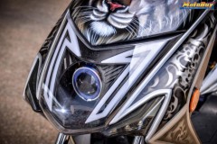 CYGNUS-X 125 độ mang linh hồn 'chúa Sơn Lâm' của biker xứ Đài