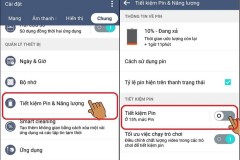 Sự khách biệt của chế độ tiết kiệm pin và siêu tiết kiệm pin trên điện thoại