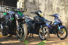 Exciter 135 độ với hàng loạt đồ chơi giá trị hỗ trợ rất tốt trong khả năng vận hành