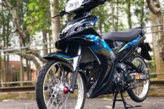 Exciter 135 độ trang bị nhiều món đồ zin Carbon đầy phá cách