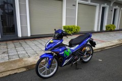 Exciter 150 độ dàn chân Daytona cùng khối đồ chơi hàng tuyển