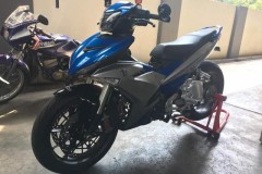 Exciter 150 độ đứa con trai Malay thừa hưởng dàn chân Ducati