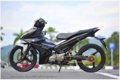 Ngắm Exciter 150 độ phong cách mâm 3 đao và phá cách bỏ phanh đĩa sau