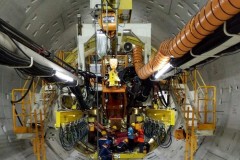 Hà Nội: Metro Nhổn - ga Hà Nội đào hầm ở độ sâu 21-22 m